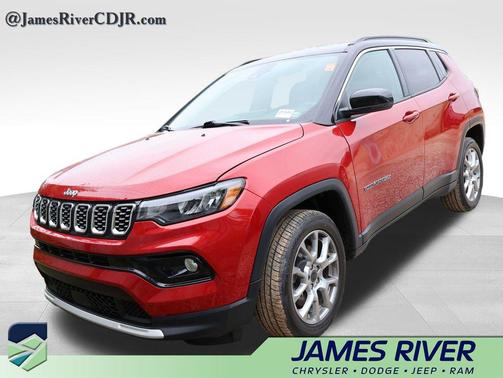 Red Hot Pearlcoat 2025 Jeep Compass Limited