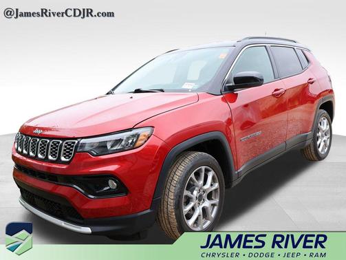 Red Hot Pearlcoat 2025 Jeep Compass Limited