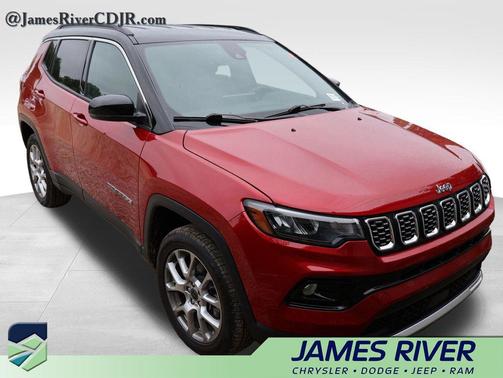 Red Hot Pearlcoat 2025 Jeep Compass Limited
