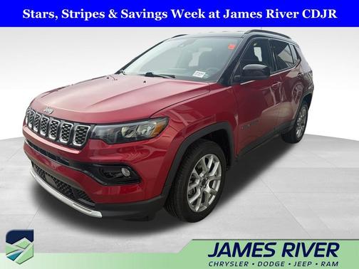 Red Hot Pearlcoat 2025 Jeep Compass Limited