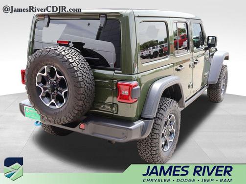 Sarge Green Clearcoat 2023 Jeep Wrangler 4xe Rubicon