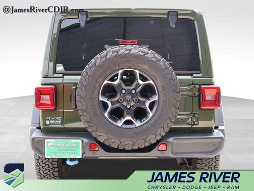 Sarge Green Clearcoat 2023 Jeep Wrangler 4xe Rubicon