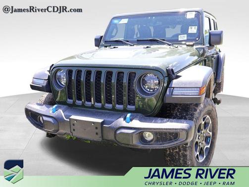 Sarge Green Clearcoat 2023 Jeep Wrangler 4xe Rubicon