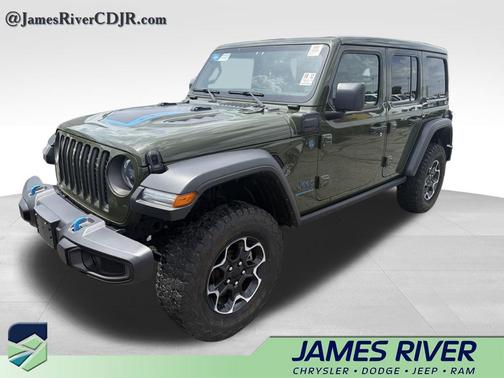 Sarge Green Clearcoat 2023 Jeep Wrangler 4xe Rubicon