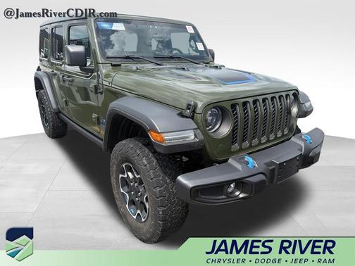 Sarge Green Clearcoat 2023 Jeep Wrangler 4xe Rubicon