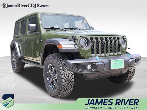 Sarge Green Clearcoat 2023 Jeep Wrangler 4xe Rubicon