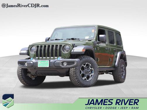 Sarge Green Clearcoat 2023 Jeep Wrangler 4xe Rubicon
