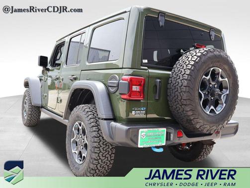 Sarge Green Clearcoat 2023 Jeep Wrangler 4xe Rubicon