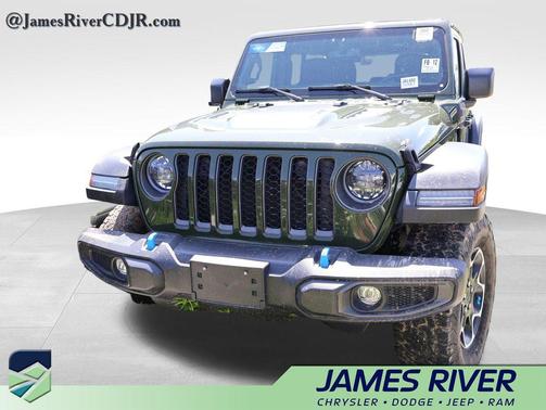 Sarge Green Clearcoat 2023 Jeep Wrangler 4xe Rubicon