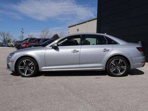 Silver Metallic 2018 Audi A4 2.0T Premium Plus