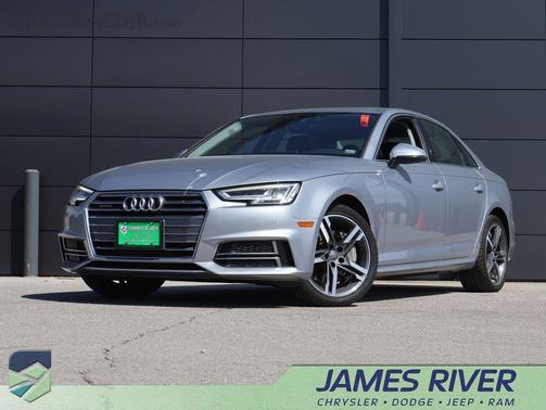 Silver Metallic 2018 Audi A4 2.0T Premium Plus