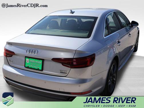 Silver Metallic 2018 Audi A4 2.0T Premium Plus