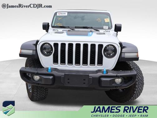 Bright White Clearcoat 2023 Jeep Wrangler 4xe Rubicon