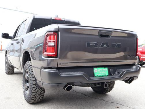 Granite Crystal Metallic Clearcoat 2026 RAM 1500 Warlock Crew Cab 4x4 5'7' Box