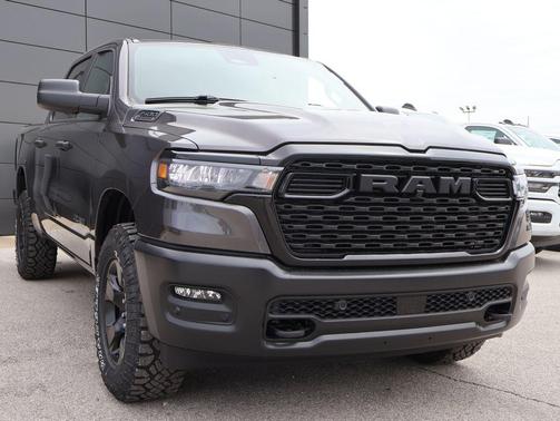 Granite Crystal Metallic Clearcoat 2026 RAM 1500 Warlock Crew Cab 4x4 5'7' Box