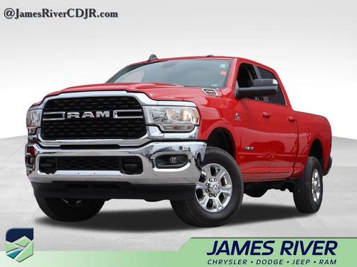 Flame Red Clearcoat 2022 RAM 2500 Big Horn Crew Cab 4x4 6'4' Box