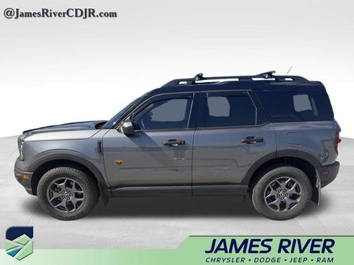 Carbonized Gray Metallic 2024 Ford Bronco Sport Badlands