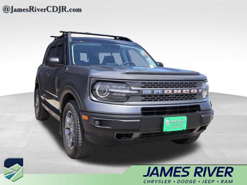 Carbonized Gray Metallic 2024 Ford Bronco Sport Badlands