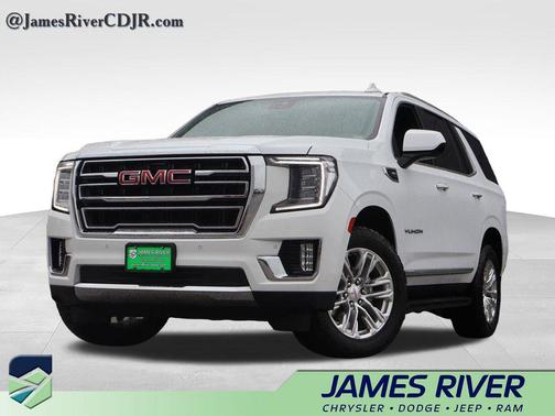 Summit White 2024 GMC Yukon SLT