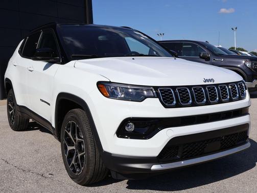 Bright White Clearcoat 2026 Jeep Compass Limited