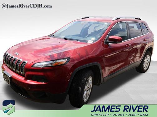 Deep Cherry Red Crystal Pearlcoat 2016 Jeep Cherokee Latitude