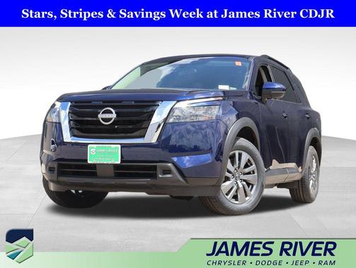 Deep Ocean Blue Pearl 2025 Nissan Pathfinder SV FWD