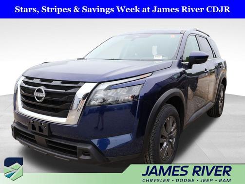 Deep Ocean Blue Pearl 2025 Nissan Pathfinder SV FWD