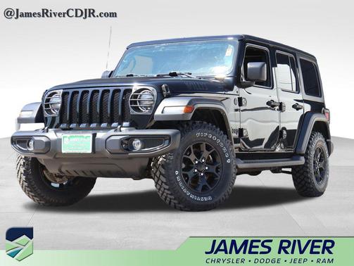 Black Clearcoat 2022 Jeep Wrangler Willys