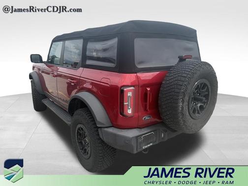 Rapid Red Metallic Tinted Clearcoat 2021 Ford Bronco Wildtrak