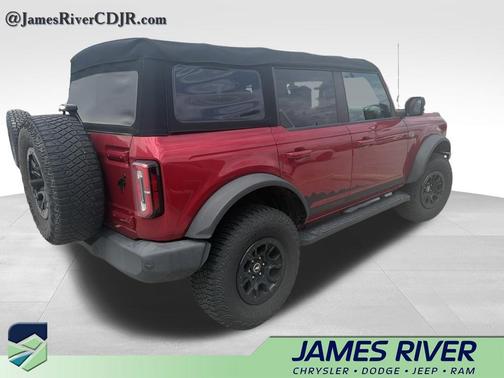 Rapid Red Metallic Tinted Clearcoat 2021 Ford Bronco Wildtrak