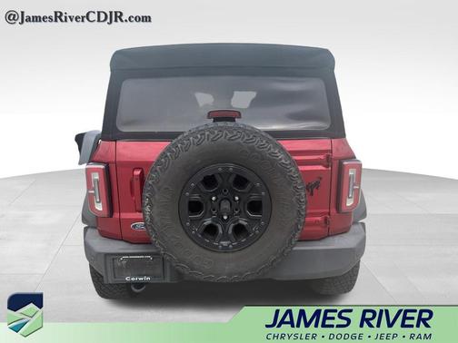 Rapid Red Metallic Tinted Clearcoat 2021 Ford Bronco Wildtrak