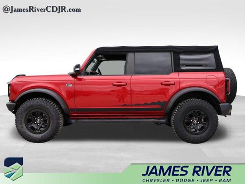 Rapid Red Metallic Tinted Clearcoat 2021 Ford Bronco Wildtrak
