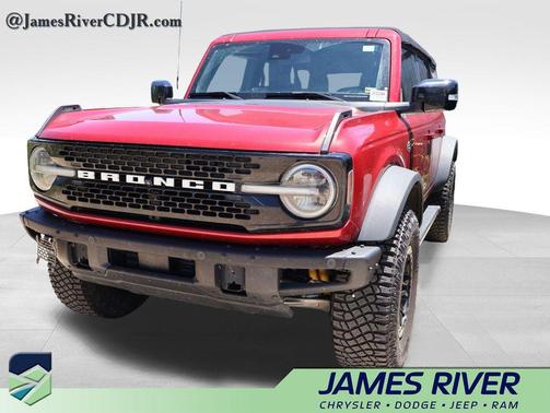 Rapid Red Metallic Tinted Clearcoat 2021 Ford Bronco Wildtrak