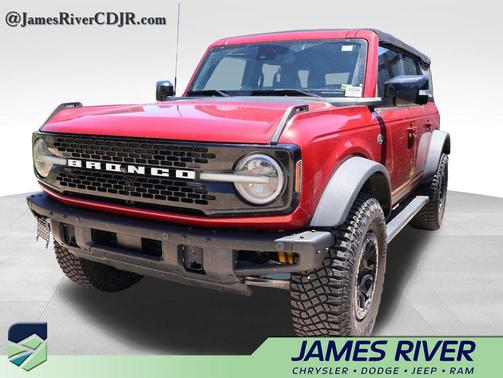 Rapid Red Metallic Tinted Clearcoat 2021 Ford Bronco Wildtrak
