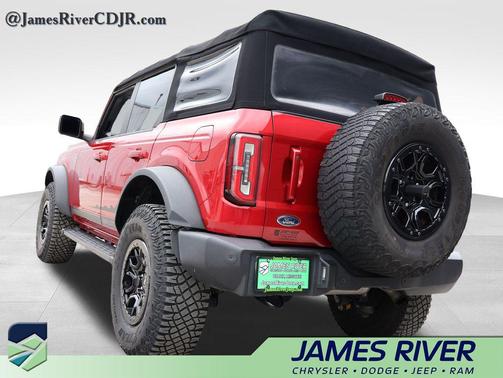 Rapid Red Metallic Tinted Clearcoat 2021 Ford Bronco Wildtrak