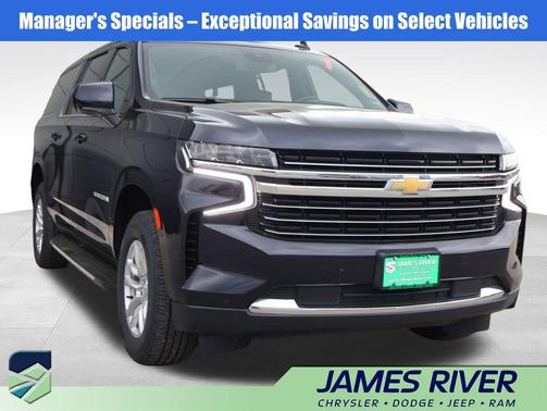 Midnight Blue Metallic 2024 Chevrolet Suburban LT