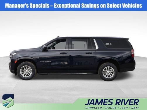 Midnight Blue Metallic 2024 Chevrolet Suburban LT