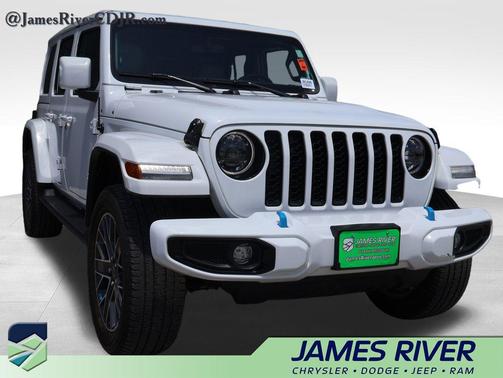 Bright White Clearcoat 2023 Jeep Wrangler 4xe Sahara High Altitude