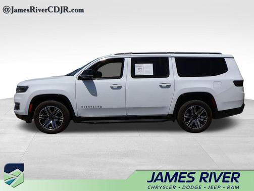 Bright White Clearcoat 2024 Jeep Wagoneer L Series II 4x4