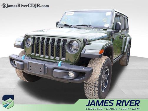 Sarge Green Clearcoat 2023 Jeep Wrangler 4xe Rubicon