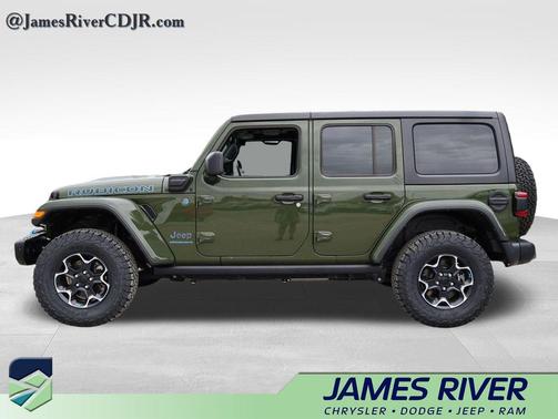 Sarge Green Clearcoat 2023 Jeep Wrangler 4xe Rubicon
