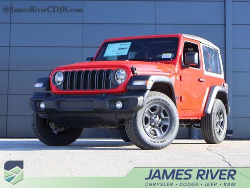 Firecracker Red Clearcoat 2026 Jeep Wrangler Sport