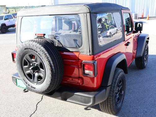 Firecracker Red Clearcoat 2026 Jeep Wrangler Sport