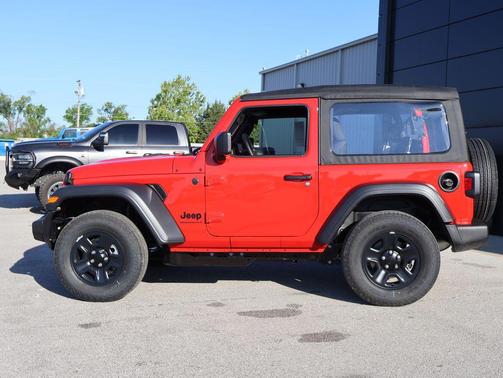 Firecracker Red Clearcoat 2026 Jeep Wrangler Sport