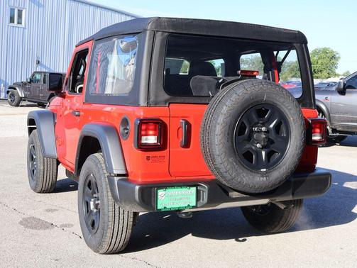 Firecracker Red Clearcoat 2026 Jeep Wrangler Sport