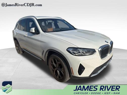Alpine White 2022 BMW X3 xDrive30i