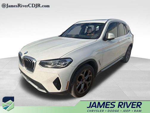Alpine White 2022 BMW X3 xDrive30i
