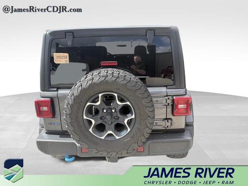 Granite Crystal Metallic Clearcoat 2022 Jeep Wrangler Unlimited 4xe Rubicon