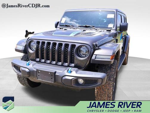 Granite Crystal Metallic Clearcoat 2022 Jeep Wrangler Unlimited 4xe Rubicon