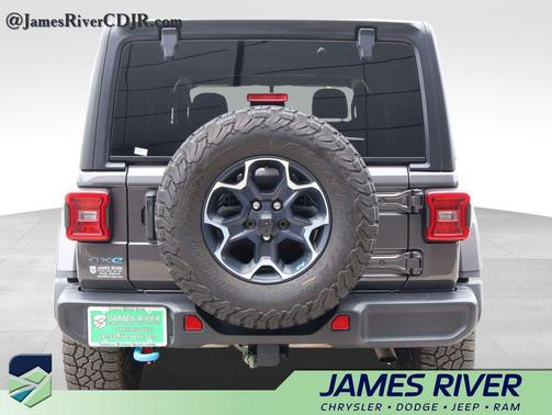 Granite Crystal Metallic Clearcoat 2022 Jeep Wrangler Unlimited 4xe Rubicon